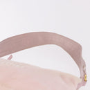 Miu Miu Hand Pouch Pile Pink Gold Auth 188807A-8