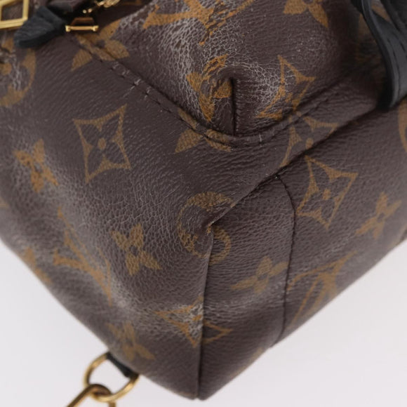 LOUIS VUITTON Monogram Palm Springs MINI Backpack M44873 LV Auth 188810A