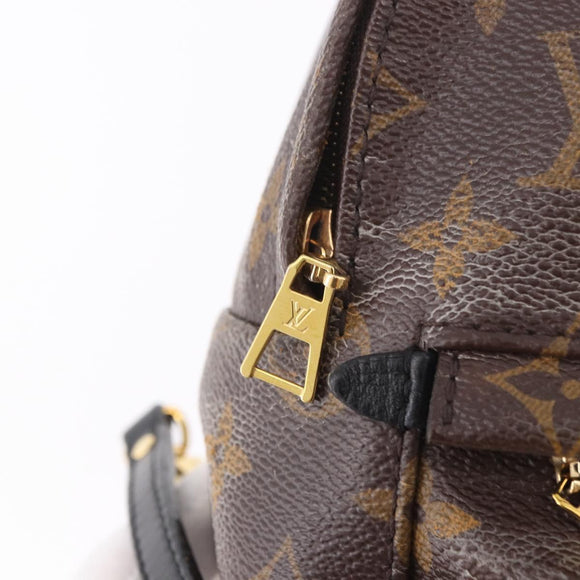 LOUIS VUITTON Monogram Palm Springs MINI Backpack M44873 LV Auth 188810A