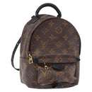 LOUIS VUITTON Monogram Palm Springs MINI Backpack M44873 LV Auth 188810A-1