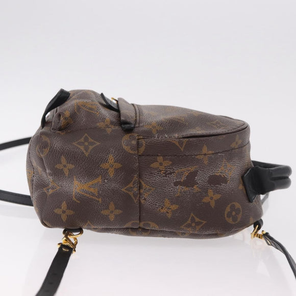 LOUIS VUITTON Monogram Palm Springs MINI Backpack M44873 LV Auth 188810A