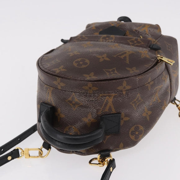LOUIS VUITTON Monogram Palm Springs MINI Backpack M44873 LV Auth 188810A