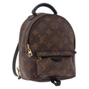 LOUIS VUITTON Monogram Palm Springs MINI Backpack M44873 LV Auth 188811A-1