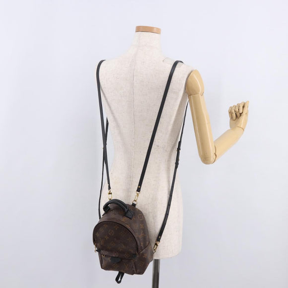 LOUIS VUITTON Monogram Palm Springs MINI Backpack M44873 LV Auth 188811A