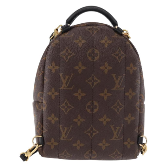 LOUIS VUITTON Monogram Palm Springs MINI Backpack M44873 LV Auth 188811A