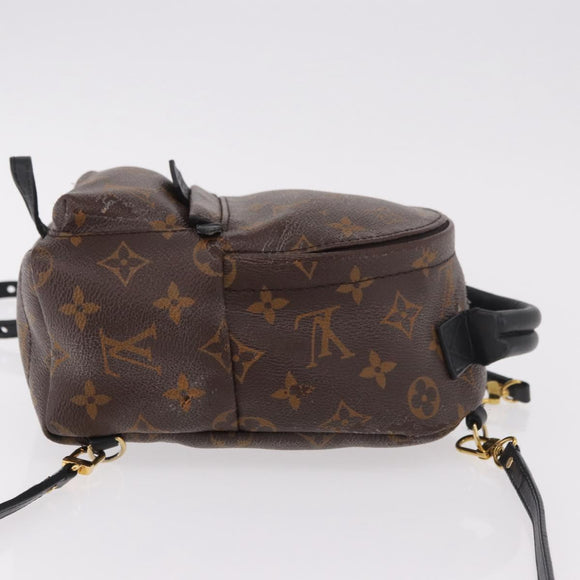 LOUIS VUITTON Monogram Palm Springs MINI Backpack M44873 LV Auth 188811A