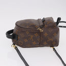 LOUIS VUITTON Monogram Palm Springs MINI Backpack M44873 LV Auth 188811A-6