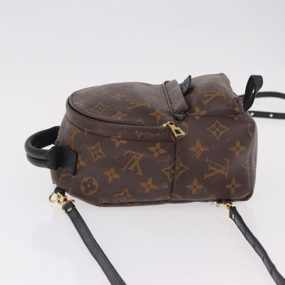 LOUIS VUITTON Monogram Palm Springs MINI Backpack M44873 LV Auth 188811A