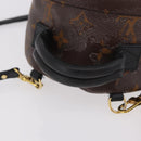 LOUIS VUITTON Monogram Palm Springs MINI Backpack M44873 LV Auth 188811A-9