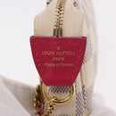 LOUIS VUITTON Damier Azur Vivienne Mini Pochette Accessoires N60487 Auth 188812SAM-18