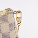 LOUIS VUITTON Damier Azur Vivienne Mini Pochette Accessoires N60487 Auth 188812SAM-19