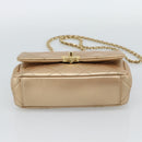 CHANEL Matelasse Chain Shoulder Bag Leather 2way Gold CC Auth 188813SM-5