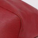 LOUIS VUITTON Epi Petit Noe Shoulder Bag Red M44107 LV Auth 188820-14