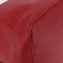 LOUIS VUITTON Epi Petit Noe Shoulder Bag Red M44107 LV Auth 188820-15