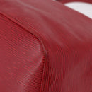 LOUIS VUITTON Epi Petit Noe Shoulder Bag Red M44107 LV Auth 188820-16