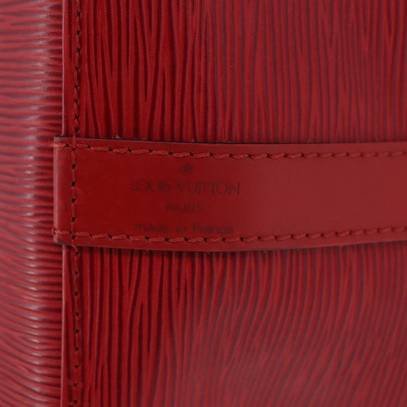 LOUIS VUITTON Epi Petit Noe Shoulder Bag Red M44107 LV Auth 188820