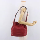 LOUIS VUITTON Epi Petit Noe Shoulder Bag Red M44107 LV Auth 188820-21