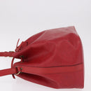 LOUIS VUITTON Epi Petit Noe Shoulder Bag Red M44107 LV Auth 188820-4