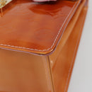 LOUIS VUITTON Monogram Vernis Spring Street Hand Bag Pink M91033 LV Auth 188824-15