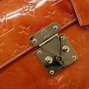 LOUIS VUITTON Monogram Vernis Spring Street Hand Bag Pink M91033 LV Auth 188824-20
