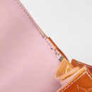 LOUIS VUITTON Monogram Vernis Spring Street Hand Bag Pink M91033 LV Auth 188824-10