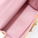 LOUIS VUITTON Monogram Vernis Spring Street Hand Bag Pink M91033 LV Auth 188824-11