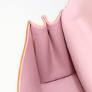 LOUIS VUITTON Monogram Vernis Spring Street Hand Bag Pink M91033 LV Auth 188824-24