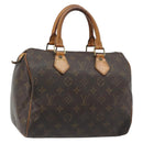 LOUIS VUITTON Monogram Speedy 25 Hand Bag M41528 LV Auth 188826-1