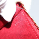 LOUIS VUITTON Epi Pochette Accessoires Pouch Red M52947 LV Auth 188828-12