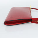LOUIS VUITTON Epi Pochette Accessoires Pouch Red M52947 LV Auth 188828-4