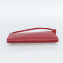 LOUIS VUITTON Epi Pochette Accessoires Pouch Red M52947 LV Auth 188828-5