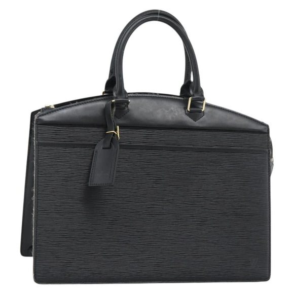 LOUIS VUITTON Epi Riviera Hand Bag Black M48182 LV Auth 188829