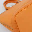 LOUIS VUITTON Epi Alma Hand Bag Orange Mandarin M5214H LV Auth 188830SAV-16