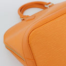 LOUIS VUITTON Epi Alma Hand Bag Orange Mandarin M5214H LV Auth 188830SAV-18