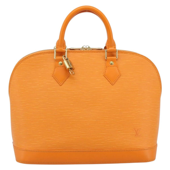 LOUIS VUITTON Epi Alma Hand Bag Orange Mandarin M5214H LV Auth 188830SAV