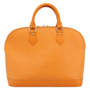 LOUIS VUITTON Epi Alma Hand Bag Orange Mandarin M5214H LV Auth 188830SAV-2