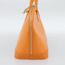 LOUIS VUITTON Epi Alma Hand Bag Orange Mandarin M5214H LV Auth 188830SAV-4