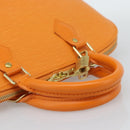LOUIS VUITTON Epi Alma Hand Bag Orange Mandarin M5214H LV Auth 188830SAV-7