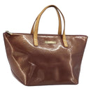 LOUIS VUITTON Monogram Vernis Bellevue PM Hand Bag Violet M93584 LV Auth 188831-1