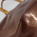 LOUIS VUITTON Monogram Vernis Bellevue PM Hand Bag Violet M93584 LV Auth 188831-15