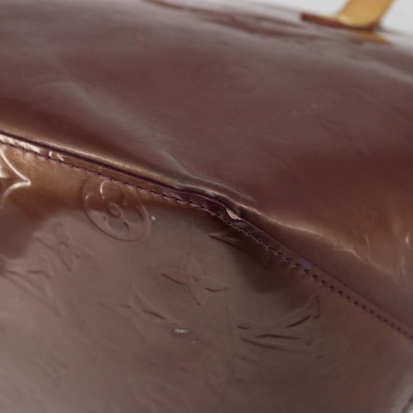 LOUIS VUITTON Monogram Vernis Bellevue PM Hand Bag Violet M93584 LV Auth 188831