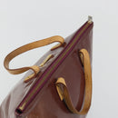 LOUIS VUITTON Monogram Vernis Bellevue PM Hand Bag Violet M93584 LV Auth 188831-6