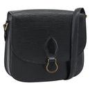 LOUIS VUITTON Epi Saint Cloud GM Shoulder Bag Black Noir M52192 LV Auth 188832-1