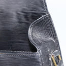 LOUIS VUITTON Epi Saint Cloud GM Shoulder Bag Black Noir M52192 LV Auth 188832-20