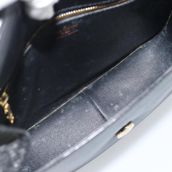 LOUIS VUITTON Epi Saint Cloud GM Shoulder Bag Black Noir M52192 LV Auth 188832