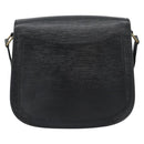 LOUIS VUITTON Epi Saint Cloud GM Shoulder Bag Black Noir M52192 LV Auth 188832-2