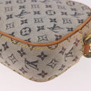 LOUIS VUITTON Monogram Mini Juliet MM Shoulder Bag Blue M92004 LV Auth 188834-17