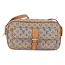 LOUIS VUITTON Monogram Mini Juliet MM Shoulder Bag Blue M92004 LV Auth 188834-13
