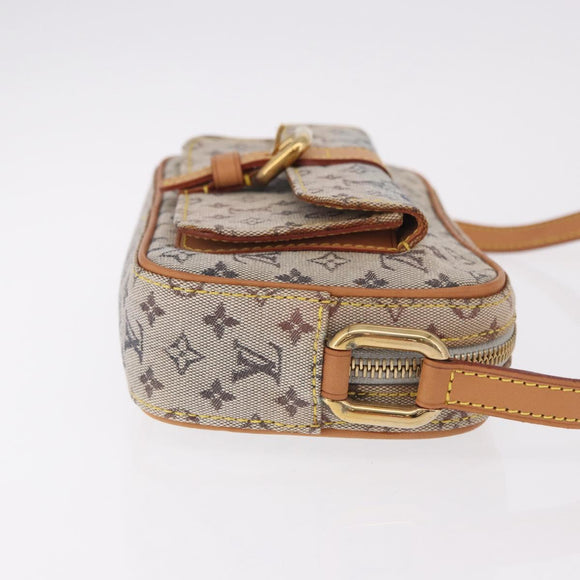 LOUIS VUITTON Monogram Mini Juliet MM Shoulder Bag Blue M92004 LV Auth 188834