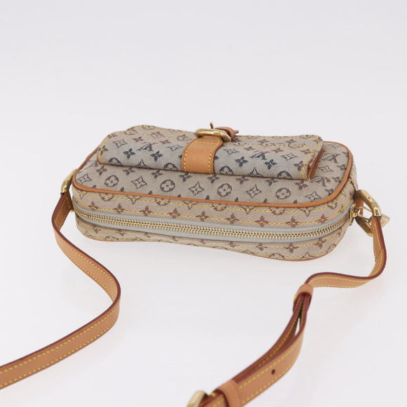 LOUIS VUITTON Monogram Mini Juliet MM Shoulder Bag Blue M92004 LV Auth 188834